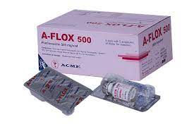 A-Flox 500 mg/vial IM/IV injection-5's Pack