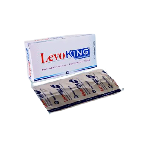 Levoking 750 mg Tablet-18's pack