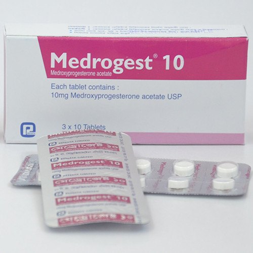 Medrogest 10 mg Tablet-10's Strip