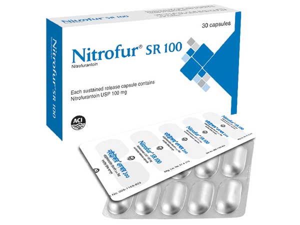 Nitrofur SR 100 mg Capsule-10's strip