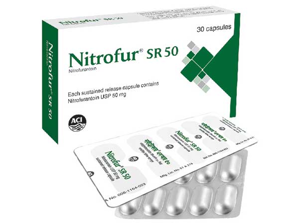 Nitrofur SR 50 mg Capsule-10's strip