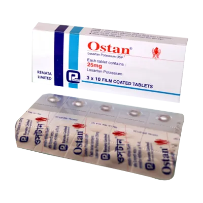 Ostan 25 mg Tablet-10's strip