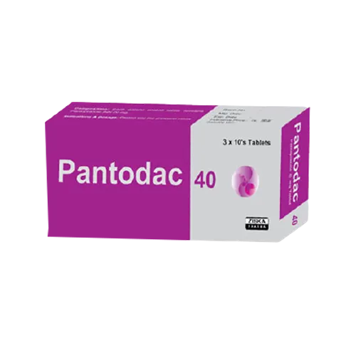 Pantodac 40 mg Tablet-30's Pack