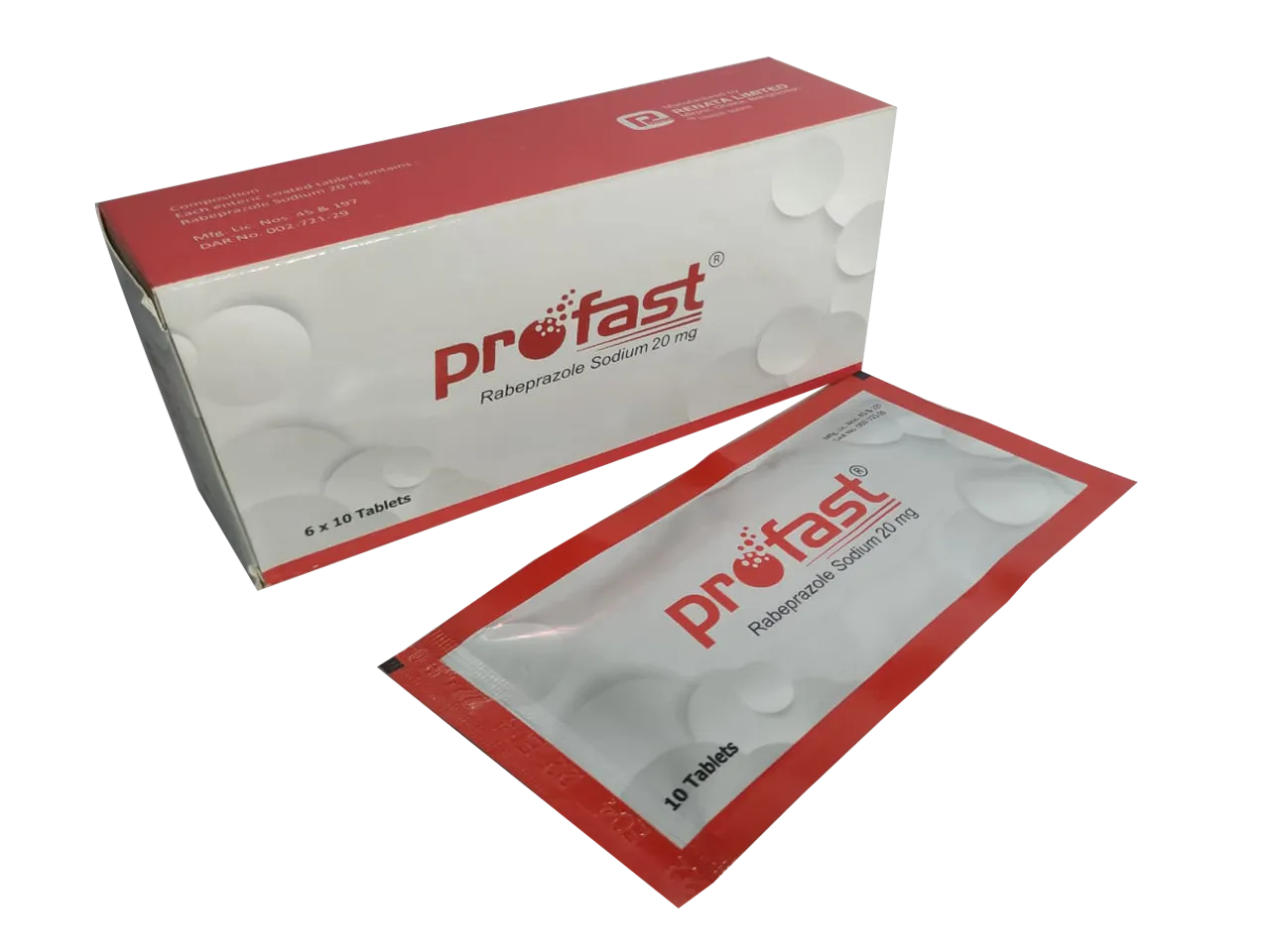 Profast 20 mg Tablet-10's Strip