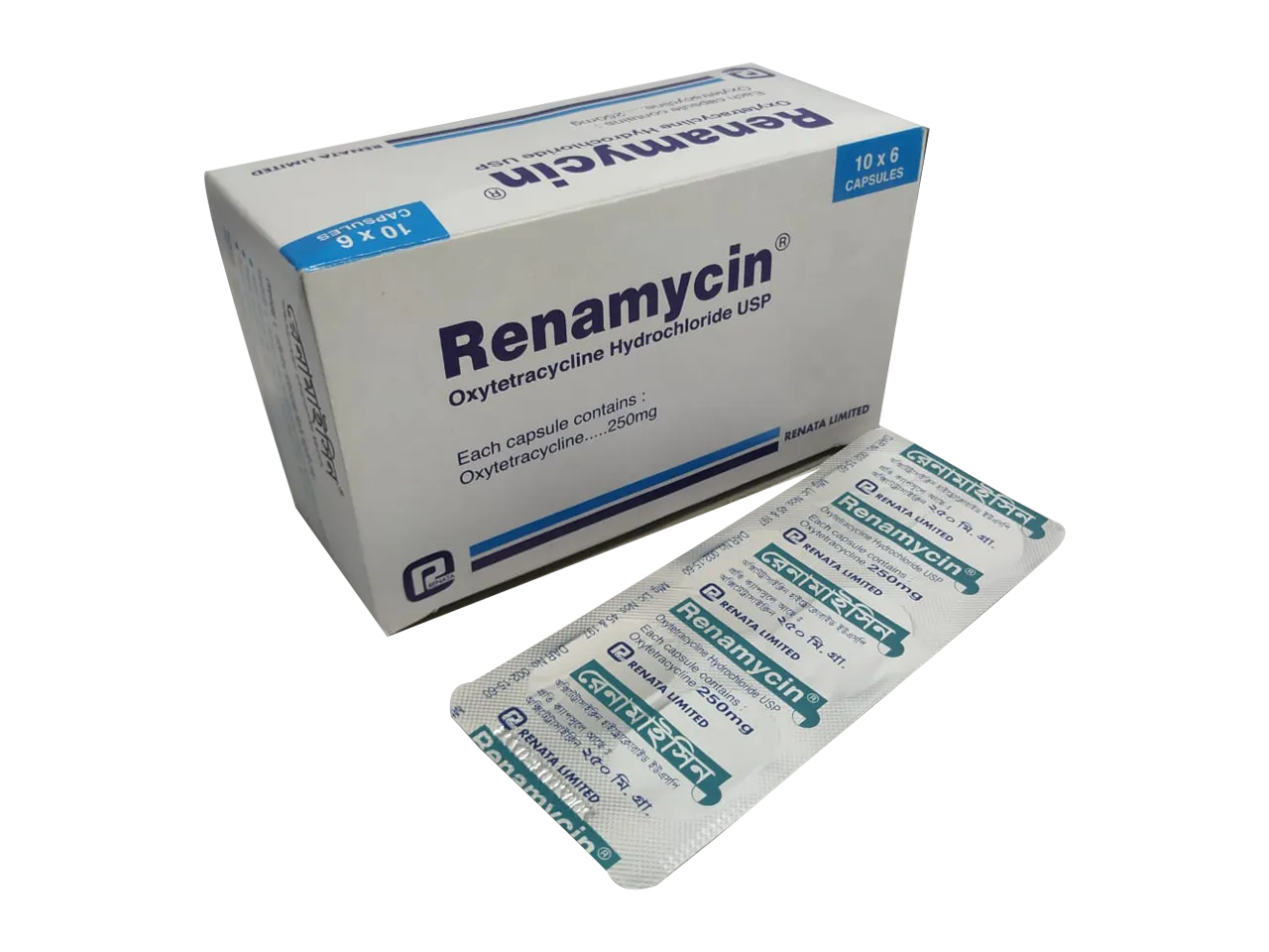 Renamycin 250 mg Capsule-60's Pack