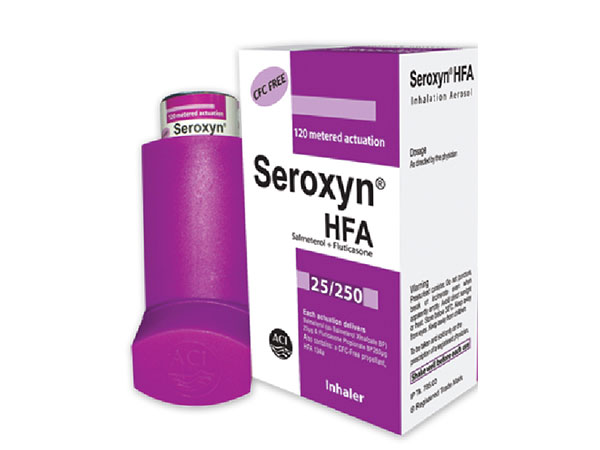 Seroxyn 25/250 HFA Inhaler-120 metered doses