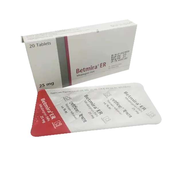 Betmira ER 25 Mg Tablet-10's Pack