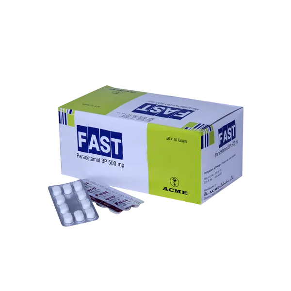 Fast 500 mg Tablet-10's strip