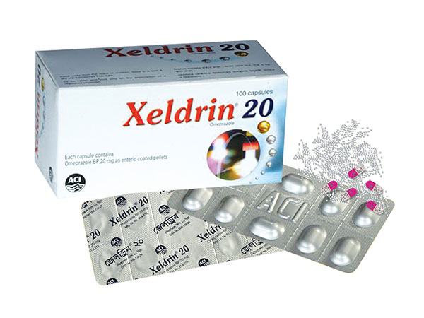 Xeldrin 20 mg Capsule-10's Strip