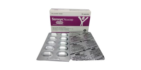Seroxyn 50 mg/500 mg Acucap Inhalation Capsule-10's strip