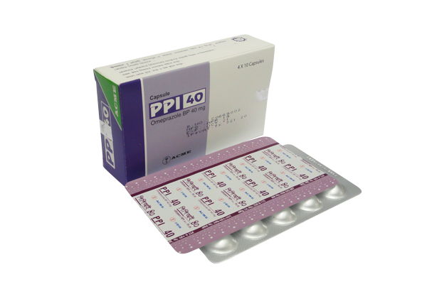 PPI 40 mg Capsule-10's strip