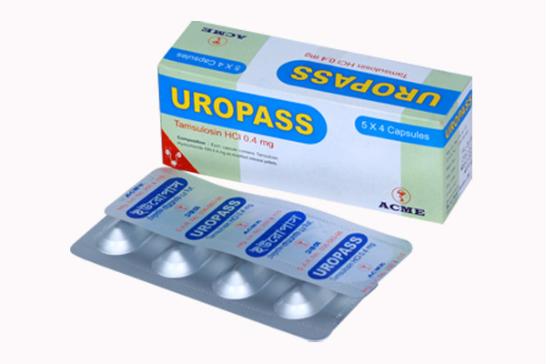 Uropass 0.4 mg Capsule-4's Strip