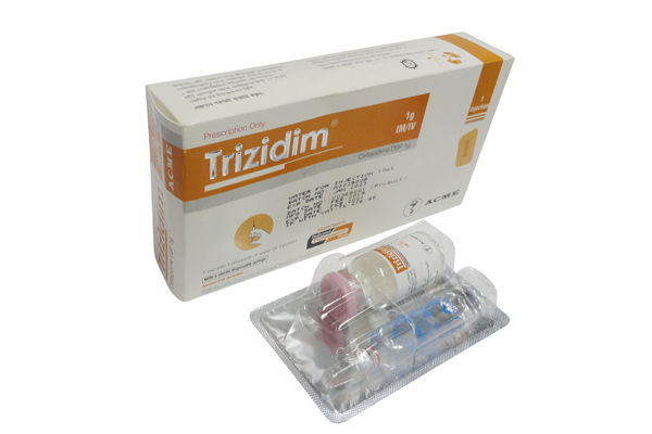 Trizidim 1 gm /vial IM/IV Injection