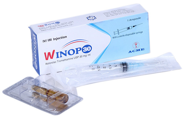 Winop 30 mg/ml IM/IV Injection-5's Pack