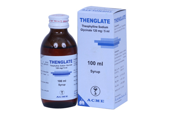 Thenglate 120 mg/5 ml Syrup-100 ml Bottle