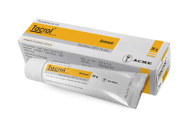 Tacrol 0.1% Ointment 30 gmTube