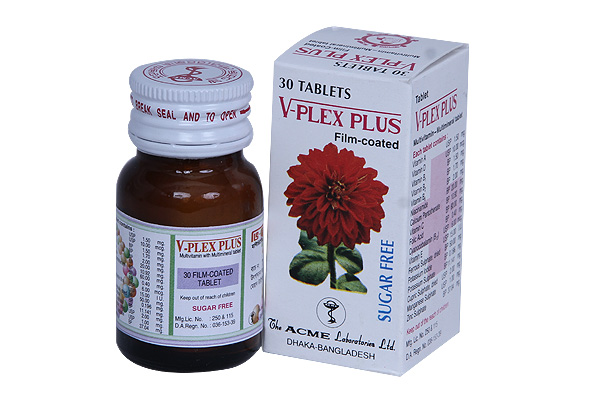 V-Plex Plus Tablet-30's Pack