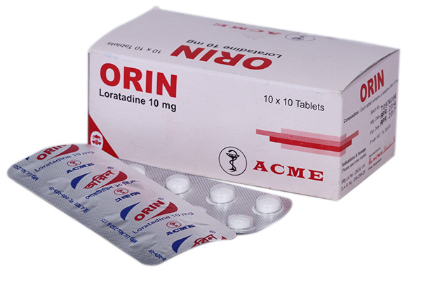 Orin 10 mg Tablet-10's strip