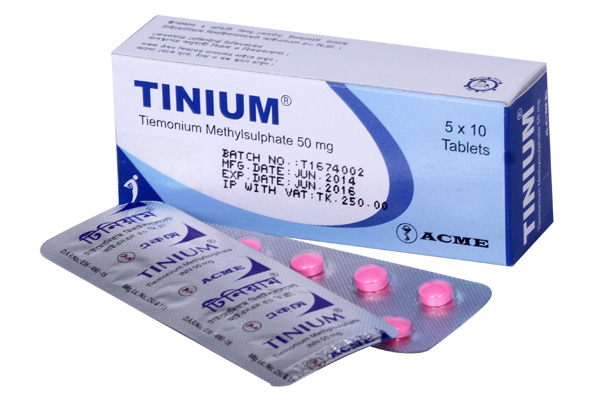 Tinium 50 mg Tablet-10's Strip