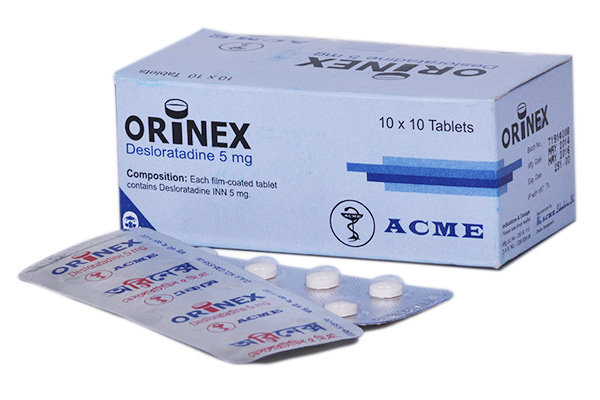 Orinex 5 mg Tablet-10's Strip