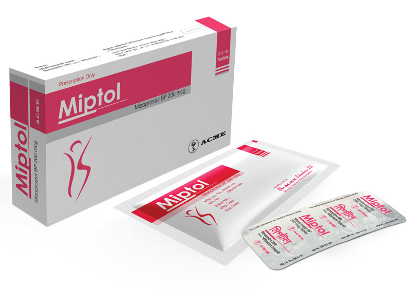 Miptol 200 mg Tablet-30's pack