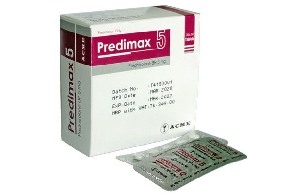 Predimax 5 mg Tablet-10's strip