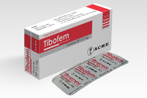 Tibofem 2.5 mg Tablet-10's Strip