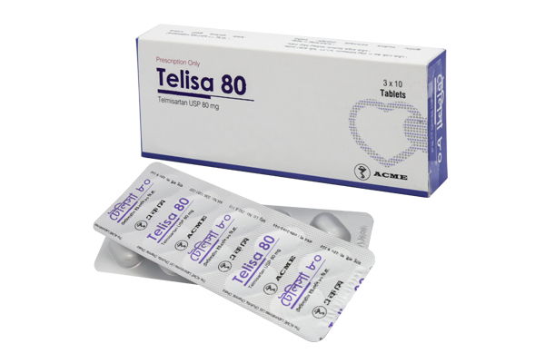 Telisa 80 mg Tablet-10's Strip