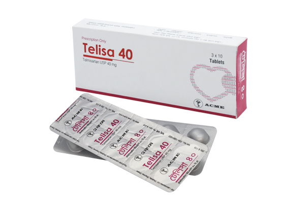 Telisa 40 mg Tablet-10's Strip