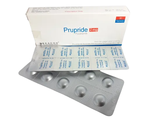 Prupride 2 mg Tablet-10's Strip