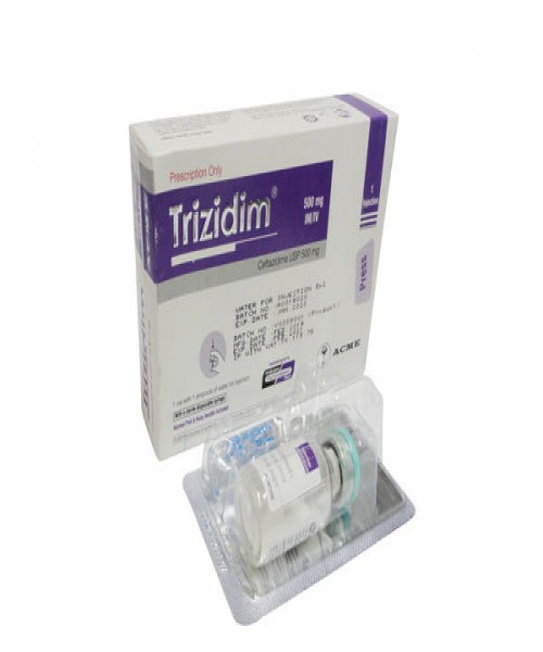 Trizidim 500 mg/vial IM/IV Injection