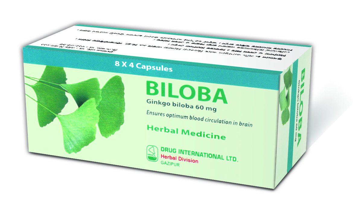 Biloba 60 mg Capsule-4's Strip