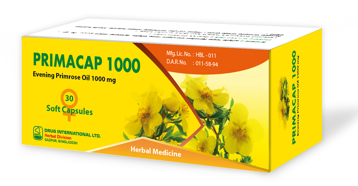 Primacap 1000 mg Capsule-6's Strip