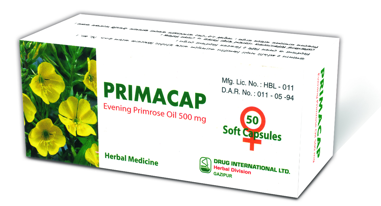 Primacap 500 mg Capsule-10's Strip