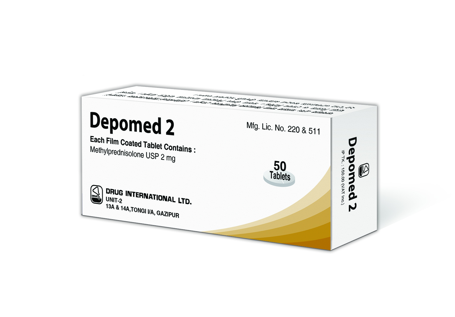 Depomed 2 mg Tablet-10's Strip