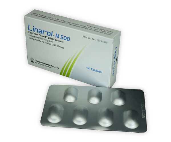 Linarol-M 500 mg Tablet-7's Strip