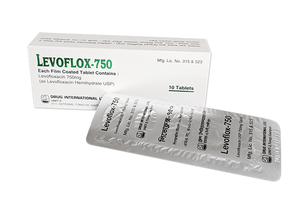 Levoflox 750 mg Tablet-10's Pack