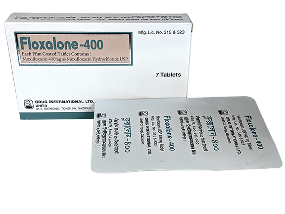 Floxalone 400 mg Tablet-7's Pack