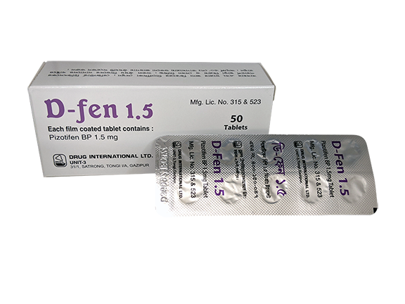 D-Fen 1.5 mg Tablet-10's Strip