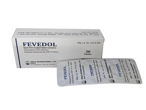 Fevedol Tablet-30's Pack