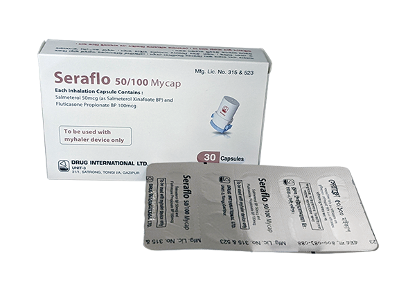 Seraflo 50/100 Mycap Inhalation Capsule-30's Pack