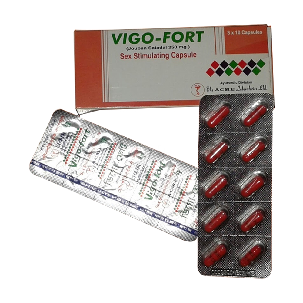 Vigo-Fort 250 mg Capsule-10's strip