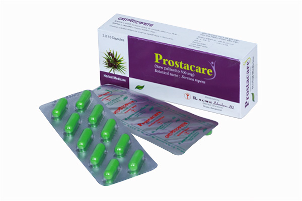 Prostacare 500 mg Capsule-30's pack