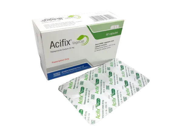 Acifix 20 mg Capsule-10's Strip