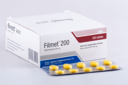 Filmet 200 mg Tablet-10's Strip