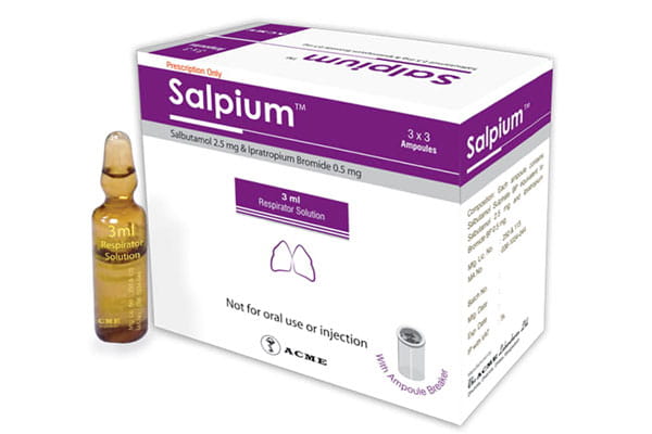 Salpium Nebuliser Solution-9's pack