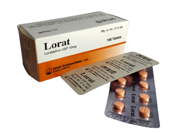 Lorat 10 mg Tablet-10's Strip