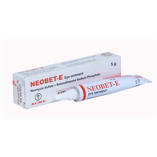 Neobet-E Eye Ointment-5 gm tube