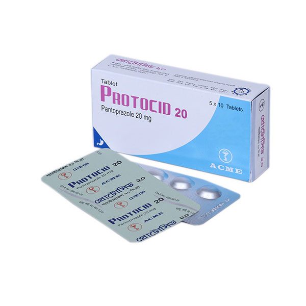 Protocid 20 mg Tablet-14's strip