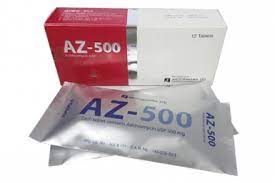 AZ 500 mg Tablet-3's Strip